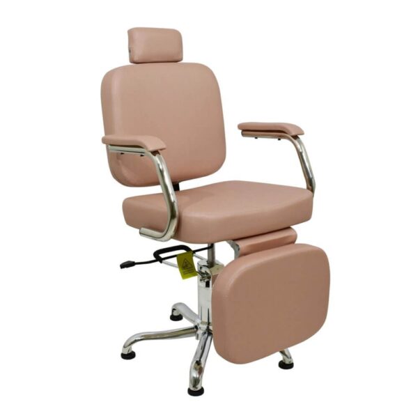 Cadeira Toronto Reclinável com Descanso de Pernas - Ideal para Maquiagem