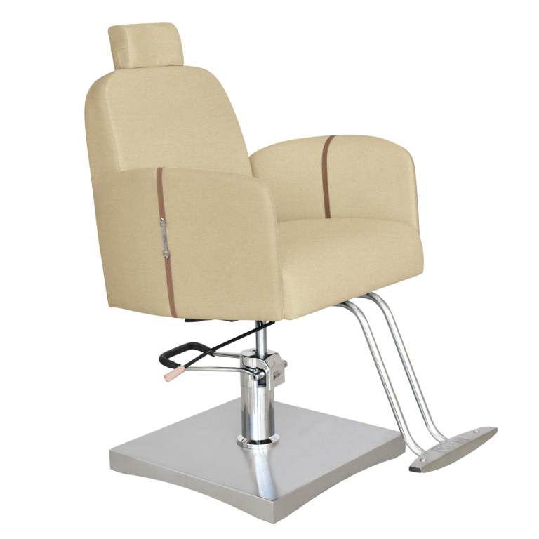Cadeira Vogue Linho Dourado